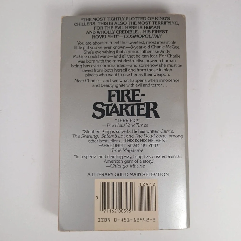 Firestarter Stephen King 1st Signet Edition 1981 7th Printing Paperback PB